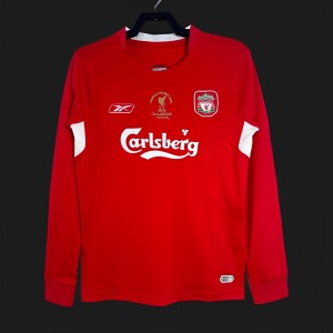 Retro 04/05 Liverpool Home Long Sleeve Jersey